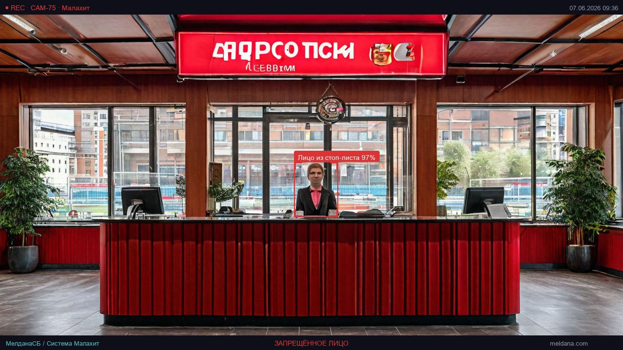 Детекция запрещённых лиц на стадионе в Горно-Алтайске — от 4 200 ₽/стадион/мес