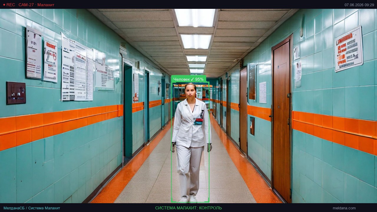 Система Малахит: распознавание лиц медперсонала при входе